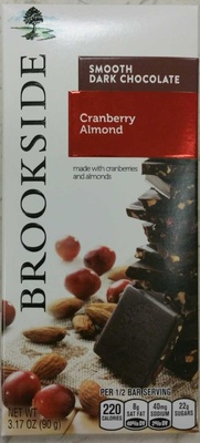 Cranberry Almond Smooth Dark Chocolate