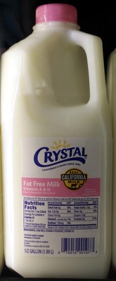 Fat Free Milk Vitamin A & D