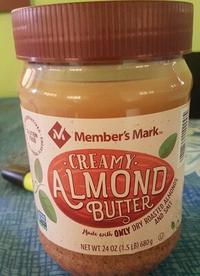 Creamy almond butter