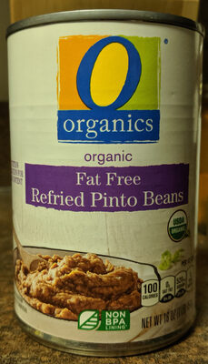 Organic Fat Free Refried Pinto Beans