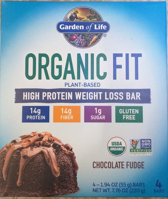 Plant-based high protein weight loss bar