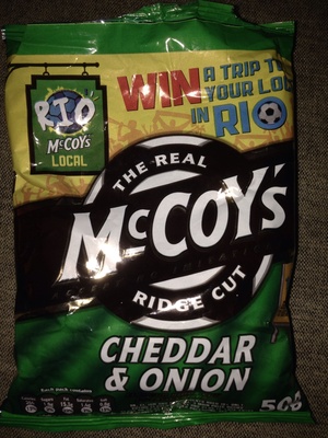 Mc Coy's Cheddar and onion