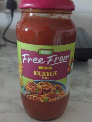 Asda free from Bolognese