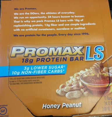 Promax LS protein bar honey peanut