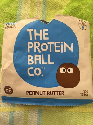 Ball Co. 6 Peanut Butter Whey Protein Balls