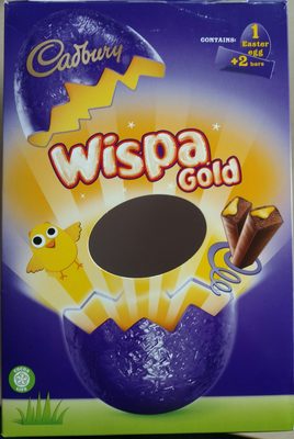 Cadbury's Wispa gold chocolate egg