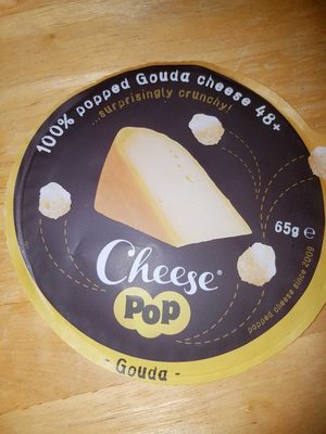 Cheese pop  - 100% popped Gouda cheese 48+