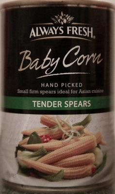 Always Fresh Baby Corn Tender Spears