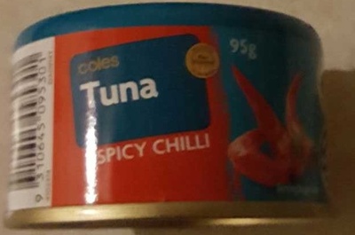 Coles Tuna Spicy Chilli