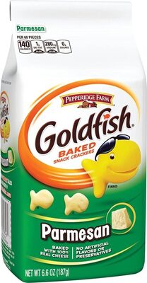 Goldfish Baked Snack Crackers, Parmesan