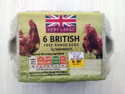 British free range eggs