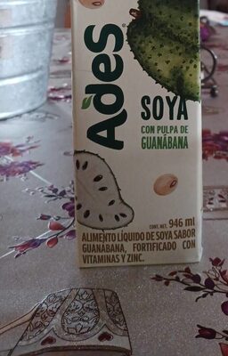 Ades Soya con pulpa de guamabana