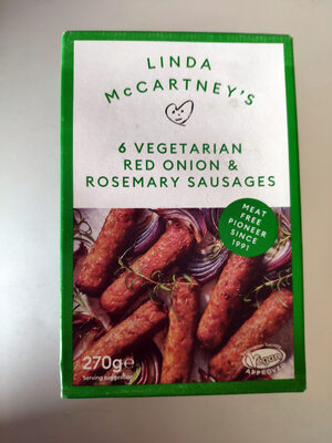 Linda McCartney Onion Rsmry Sausage 6pk