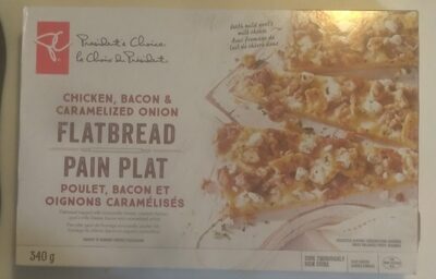 Chicken, Bacon & Caramelized Onion Flatbread