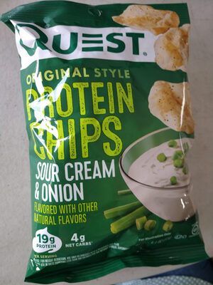 Quest Protein Chips Sour Cream & Onion