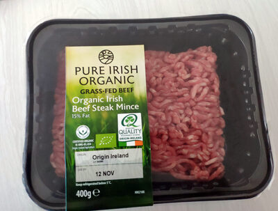 Organic Irish beef steak mince