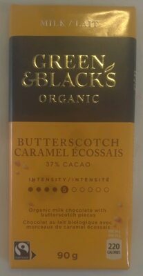 37% Cacao Butterscotch Milk Chocolate