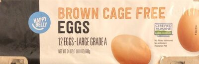 Brown Cage Free Eggs