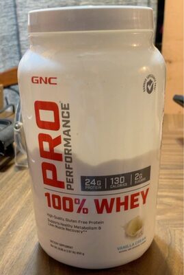 Pro Performance 100% Whey Protein Vanilla Cream