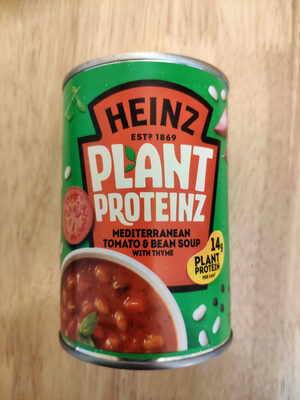 Plant Proteinz Mediterranean Tomato & Bean Soup