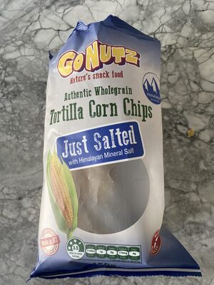 Authentic Wholegrain Tortilla Corn Chips Just Salted