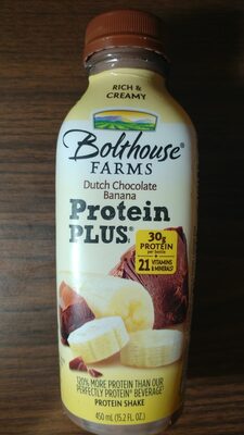 Bolthouse Farms Dutch Chocolate Banana Protein Plus Shale