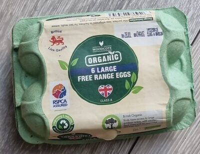 Organic Large Free Range Eggs