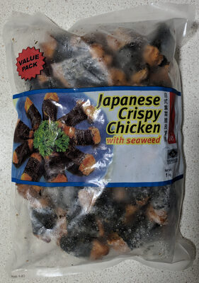 Japanese Crispy Chicken with seaweed