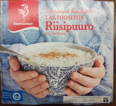 Saarioinen lactose-free rice porridge