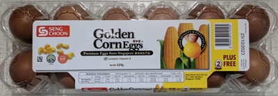 Golden Corn Eggs