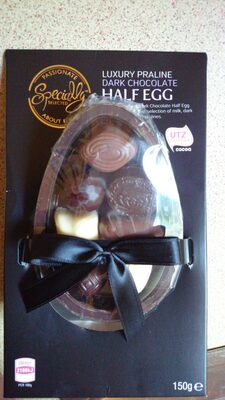 Dark Chocolate Half Egg