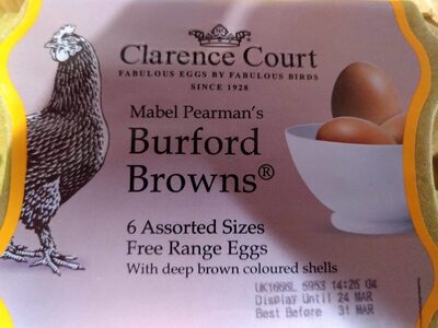 Burford Brown's Eggs