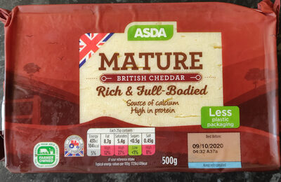 Asda Mature British Cheddar