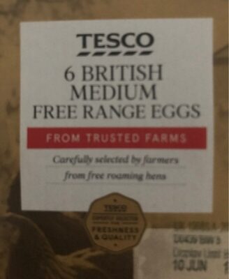 Free range eggs