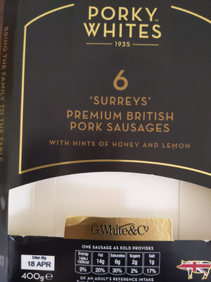 Premium British Pork Sausages