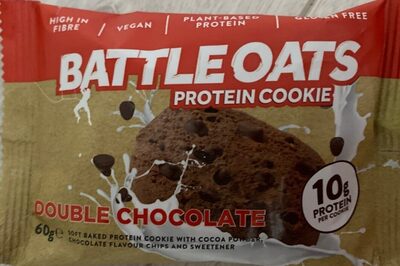 Battle Oats Protein Cookie double chocolat