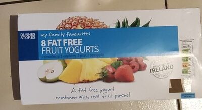 Fat Free Fruit Yogurts