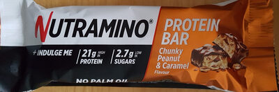 Nutramino - Protein bar - Chunky Peanut & Caramel Flavor