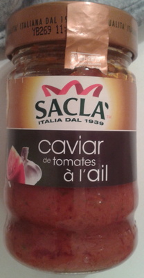 Caviar de tomates à l'ail