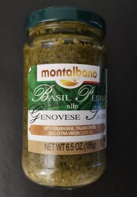 Basil pesto alla genovese sauce