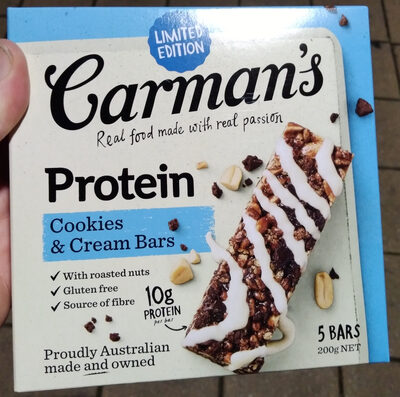 Protein Cookies & Cream Bars