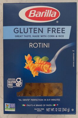 Gluten Free Rotini Pasta