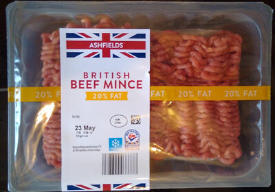 British Beef Mince 20% Fat