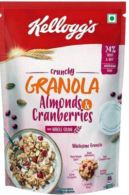 Kelloggs Crunchy Granola Almonds & Cranberries