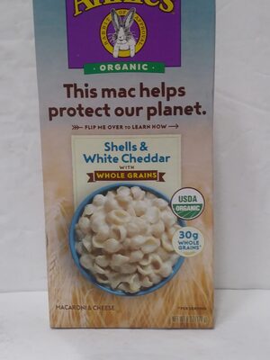 Annie's Organic Whole Wheat Shells & White Cheddar Mac & Cheese