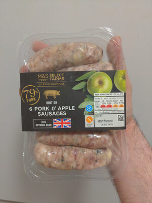 Pork & Bramley Apple Sausages