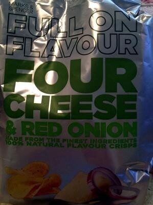 Full on flavour - Four cheese & red onion