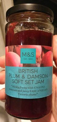 British Plum and Damson Soft Set Jam