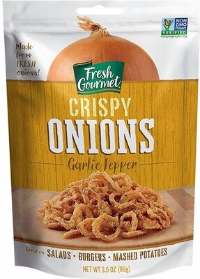 Crispy Onions Garlic Pepper