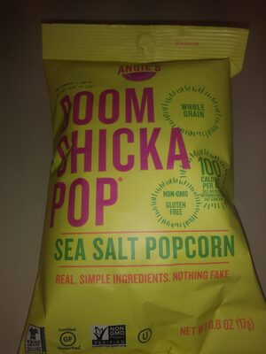 Boom Chicka Pop Sea Salt Popcorn